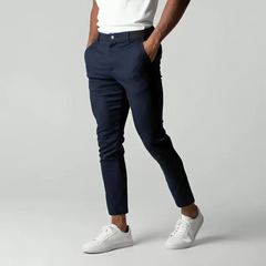Marcel | Premium Stretchhosen in Marineblau