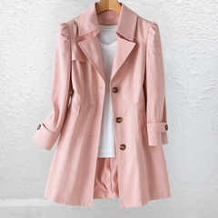 Laurian™ | Vintage Trenchcoat in Rosa