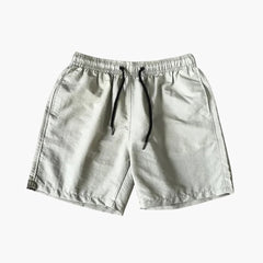 Herren Sommer Shorts mit Kordelzug und Schnelltrocknung in Grau