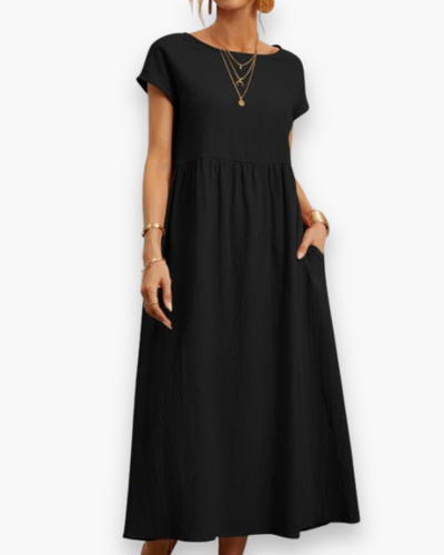 Damen Elegantes Sommer Maxikleid | Lange Kleider für Warme Tage