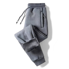 Theo - Bequeme und warme Hose in Hellgrau