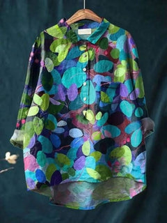 Sarah | Blumenmuster Peasant Bluse in Blumenmuster 7