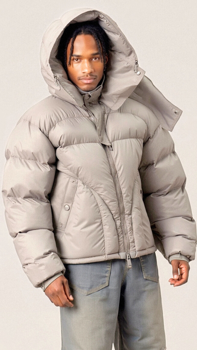 Ariyan - Warme Winterparka-Jacke für Herren - mit Kapuze