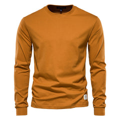 Wynne - Bequemes Langarmshirt in Gelb