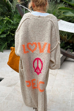 HarmonyHug - Hippie-Weste in Beige