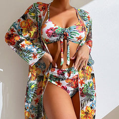 Charlotte | 3-teiliges Bikini-Set in Weiß