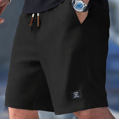 Wenner | Leichte Sommer-Shorts ( 1+1 GRATIS) in Schwarz