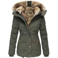 Este - Damen-Winterjacke in Grün