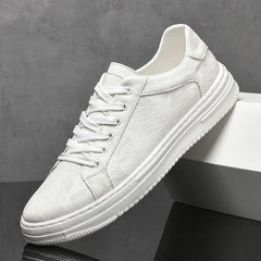 Amelia | Belmont Klassischer Sneaker Herren in Weiß