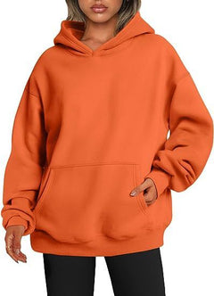 FEMMEHAUS CloudSoft Hoodie (1 +1 GRATIS) in Orange