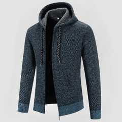 KLAUS - KAPUZENPULLOVER PREMIUM in Blau