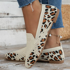 Sandalen Florencia - Handgefertigte Kollektion in Leopardenmuster
