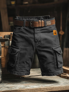 Casual Work Shorts in Black