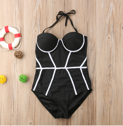 Daniela® | Einteiliger Bikini im Korsett-Stil