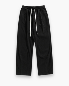 Herren Lässige Baggy Jeans | Bequeme Street-Style Hose in Schwarz