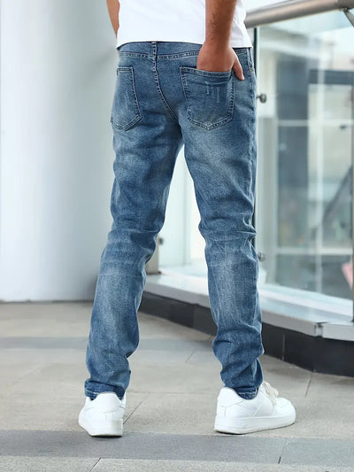 Denim-Jeans mit Verwaschener Optik für Herren
