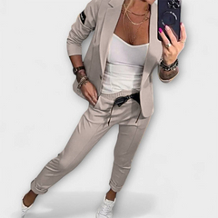 Verena – Zweiteiliges Set mit stillvoller Leichtigkeit in Beige
