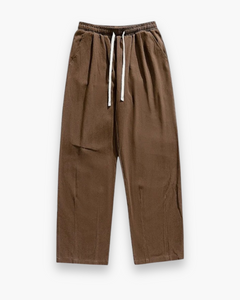 Herren Lässige Baggy Jeans | Bequeme Street-Style Hose in Braun