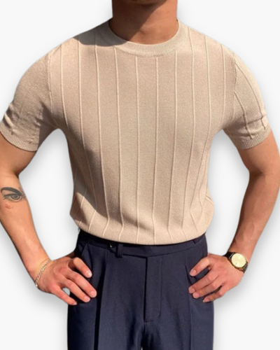 Herren Elegantes Slim Fit T-Shirt | Modernes Design