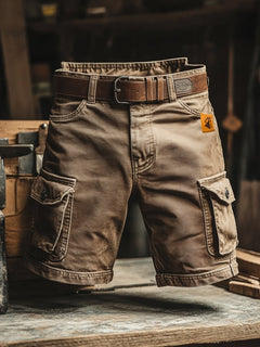 Casual Work Shorts in Khaki