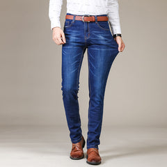 Herren Slim-Fit Stretch Jeans | Komfort und klassische Passform in Blau