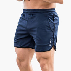 Sport Shorts für Herren – Fitness- und Laufbekleidung mit Taschen in Dunkelblau