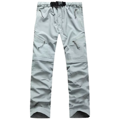 Yael - Outdoorhose - Schnell trocknendes Material in Hell Grau