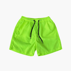 Herren Sommer Shorts mit Kordelzug und Schnelltrocknung in Hellgrün