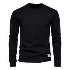Wynne - Bequemes Langarmshirt in Schwarz
