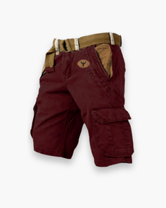 Herren Vielseitig Cargo Hose | Alltägliches in Rot