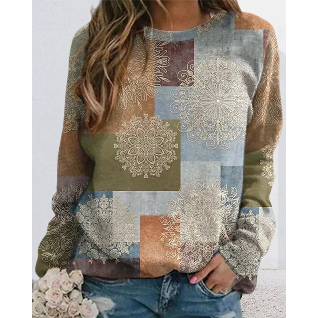 Beatrix - Schickes Farbblock-Sweatshirt
