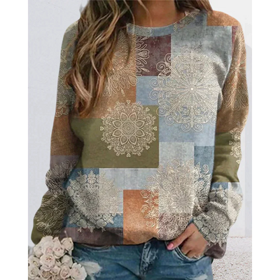 Beatrix - Schickes Farbblock-Sweatshirt