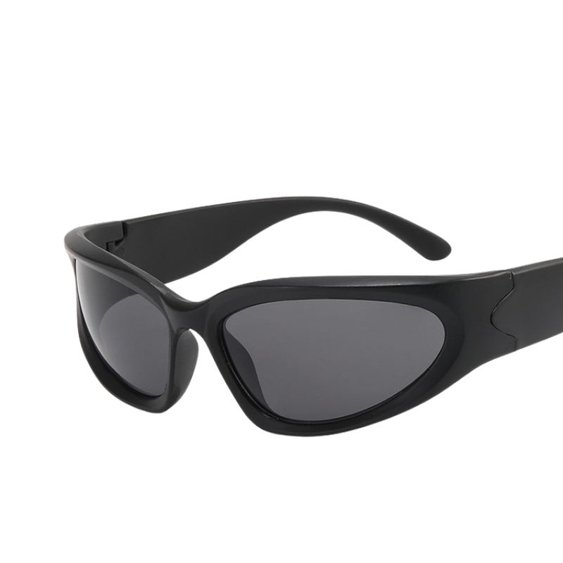 Damen Modisch Ovale Sonnenbrille | Umschließend
