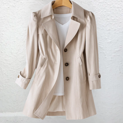 Maliah - Ganzjahres-Trenchcoat in Beige