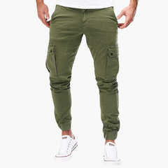 Bequeme Herren Cargo Jogger - Stilvolles Design für Jeden Anlass in Grün
