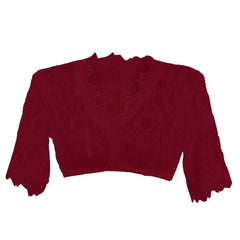 Bonnie - Dirndlbluse im modernen Look in Rot