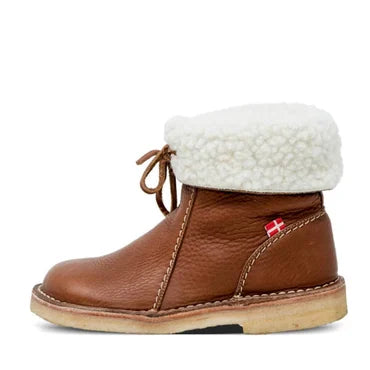 Amanda – Winterstiefel im Vintage-Stil – Fellgefüttert