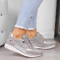 Pro Shoes - Sportschuhe mit Reißverschluss in Grau