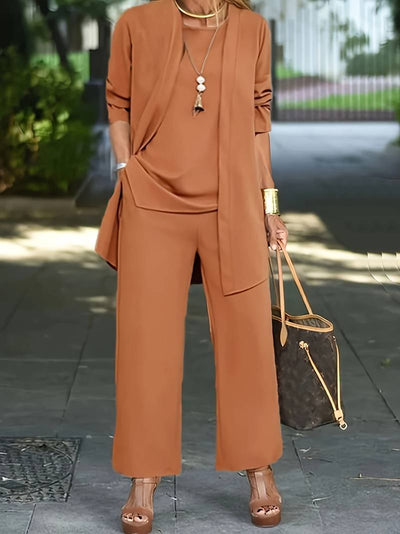 Damen Elegante Zweiteiliges Set | Lässig