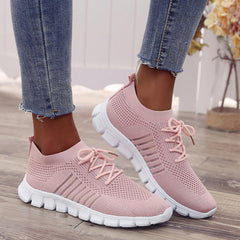 Freerun | Ergonomische & Atmungsaktive Freizeit Schuhe in Rosa