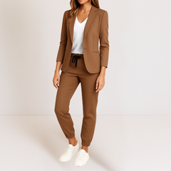 Ulrika - Leichter Jumpsuit in Braun