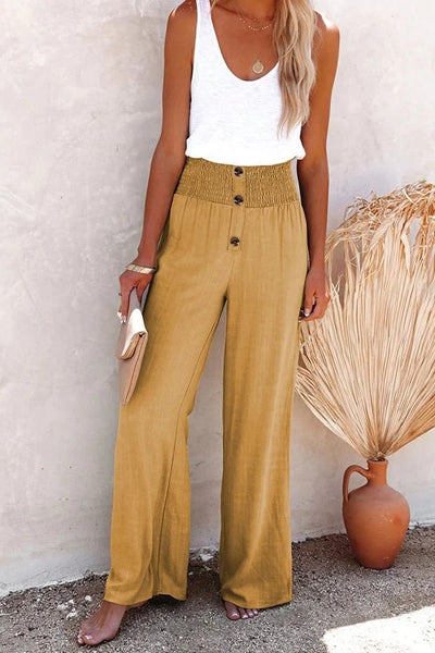 Waltraud®️ | Hohe Taille Relaxed Hosen