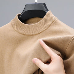 Zeitlos Herren Pullover in Kamel