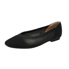 Bequeme Ballerina in schwarz