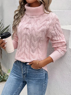 Vicky™ | Knit Sweater in Rosa
