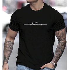 Nohal | Winddichte Herren-T-Shirts in Schwarz