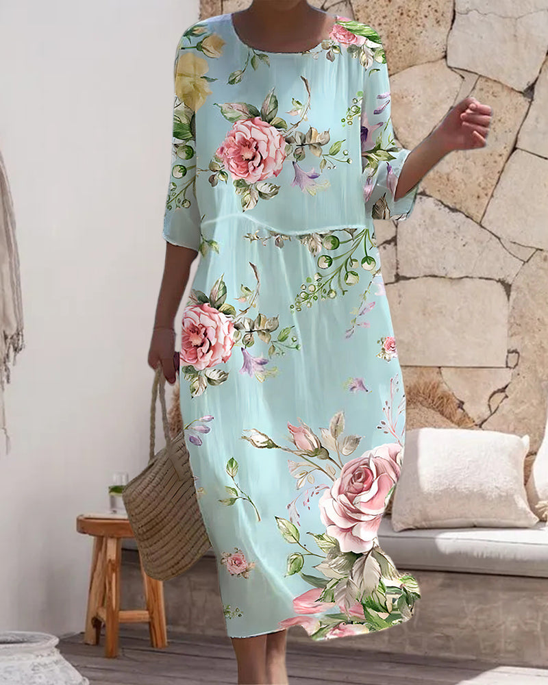 Veronika® | Kleid mit Blumenmuster