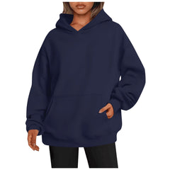 FEMMEHAUS CloudSoft Hoodie (1 +1 GRATIS) in Marineblau
