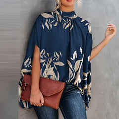 Alicia - Einmalige und elegante Bluse in Blau