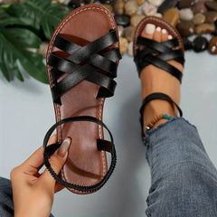 River® | Lässige Damensandalen in Schwarz